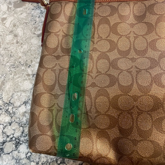 Coach Brown Monogram Crossbody Bag Set - Picture 3 of 5